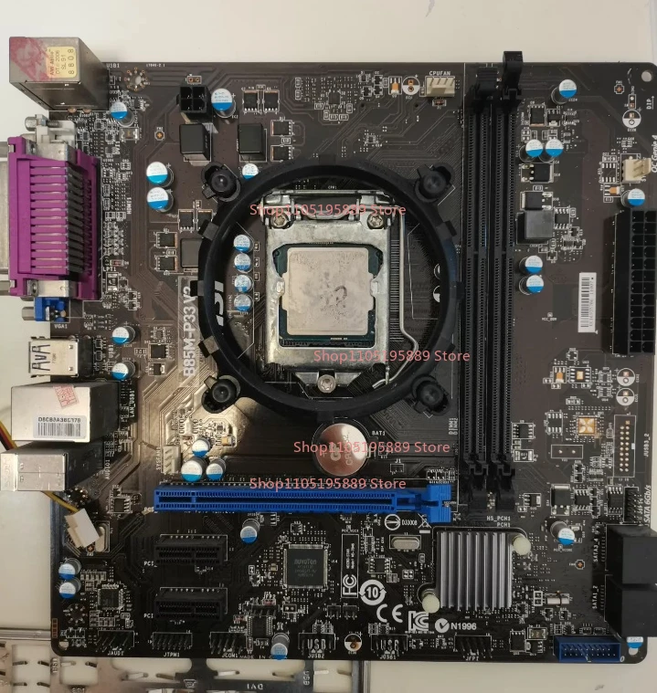 

Материнская плата MSI B85M-P33 V2, интерфейс LGA1150, поддержка процессоров I3/i5/i7, память DDR3