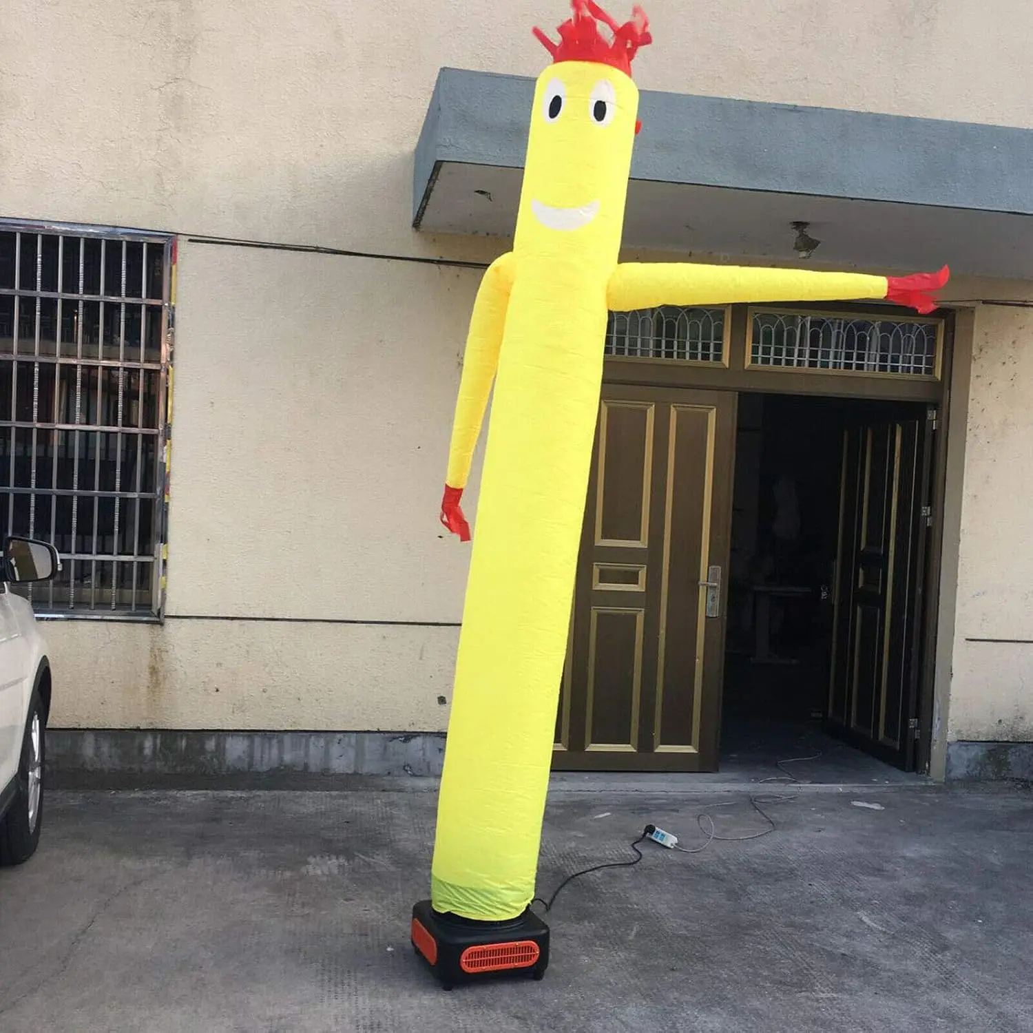 10FT Air Dancers Inflatable Tube Man Set,Inflatable Dancing Doll Sky Man Wind Sky Wavy Dancer Inflatable Advertising Air Puppet