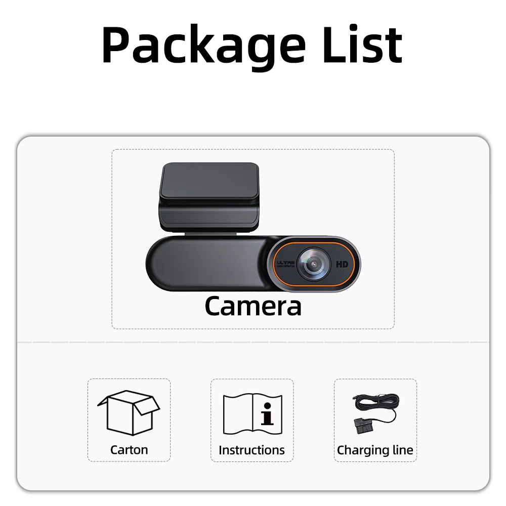 PEGATISAN 4K 4G Cam Mini Sentinel Mode CAR DVR 1080P Black Box Room OBD Parking Monitor Night Vision Camera OBD Connection