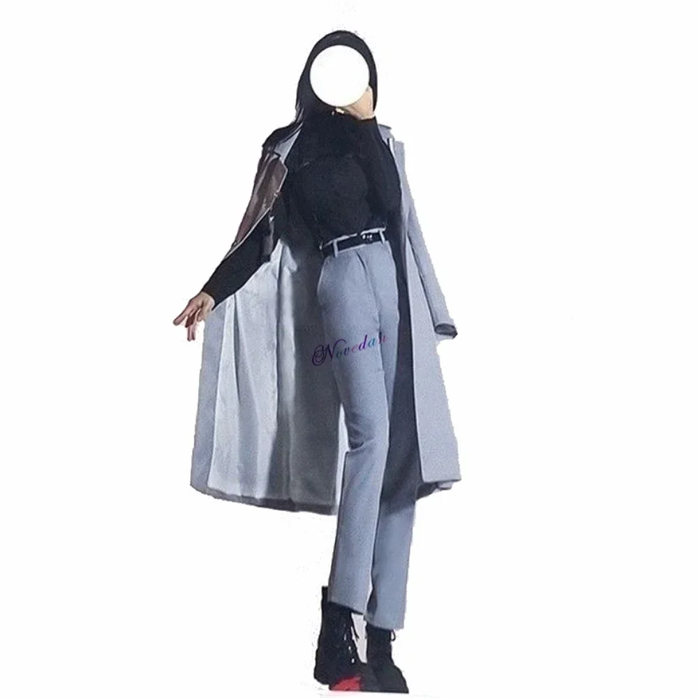 Game Path to Nowhere Cosplay Anime General Director Costume Uniform Suit Jacket Full Set Carnival Party Outfit Wig for Women Men