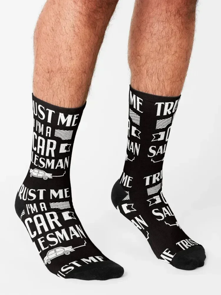 Calcetines de regalo para vendedor de automóviles, vendedor automático, novedades, calcetines de Rugby para hombre y mujer