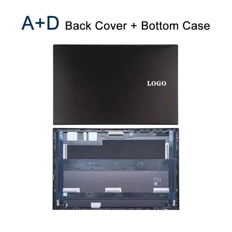 Imagem -03 - Tampa Traseira do Portátil para Asus Vivobook 15x S513 K513 X513fp fa ff K513fp M5100 V5100u Tampa Traseira Painel Frontal Dobradiça Novo Case de Laptops