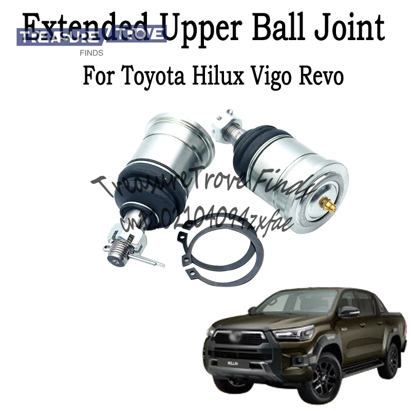 

Расширенный передний мастительный верхний шаровой шарнир 25 мм для Toyota Hilux GGN25R Kun26R Hilux Vigo Revo 2005-2020 годов, аксессуары для тюнинга автомобилей