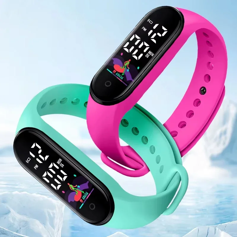 2PCS Watchbands for Xiaomi Mi Band 7 bracelet Miband 5 6 NFC Replacement Wristband Sport Silicone correa mi band 7 6 3 4 5 strap image 4