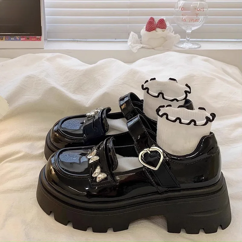 New Girls Soft-soled PU Leather Shoes Spring Autumn Kids Slip-resistant Loafers Comfortable Casual Shoes Baby Perfect Children