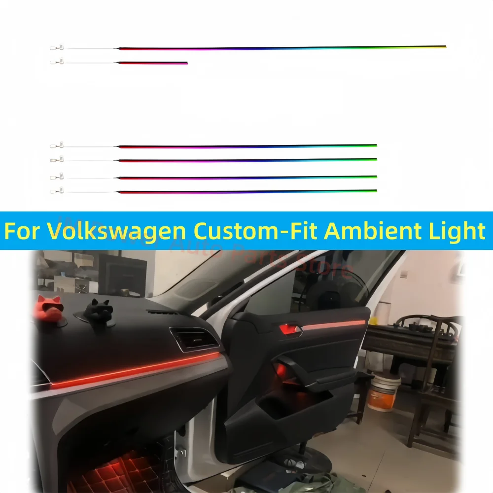 For Volkswagen VW B8/Arteon/T-roc Ambient Light Upgrade Automobile Interior Decor Lighting Decorative strip LED Automobile parts