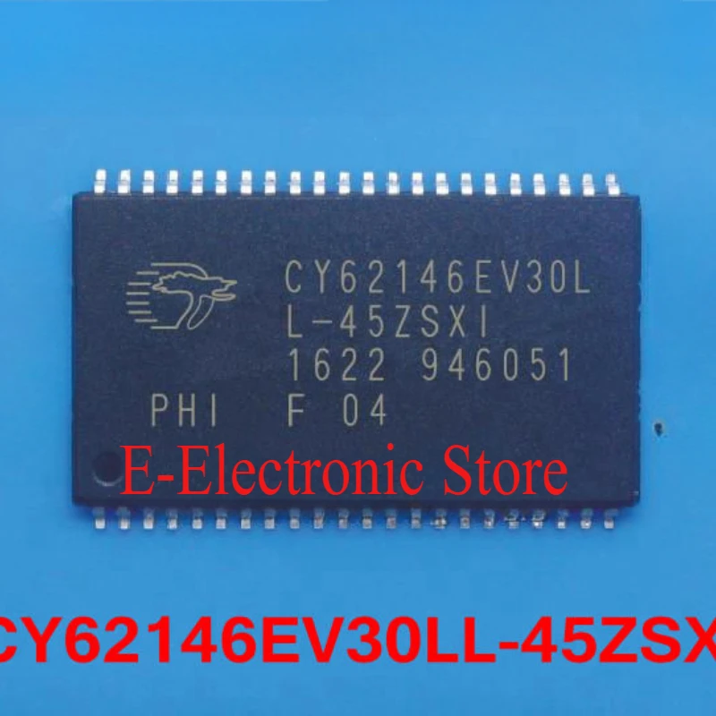 

5 шт./лот CY62146 CY62146EV30LL-45ZSXI CY62146EV30LL 256KX16 СТАНДАРТ SRAM, 45 нс, PDSO44, БЕСПОВАНИЯ, TSOP2-44
