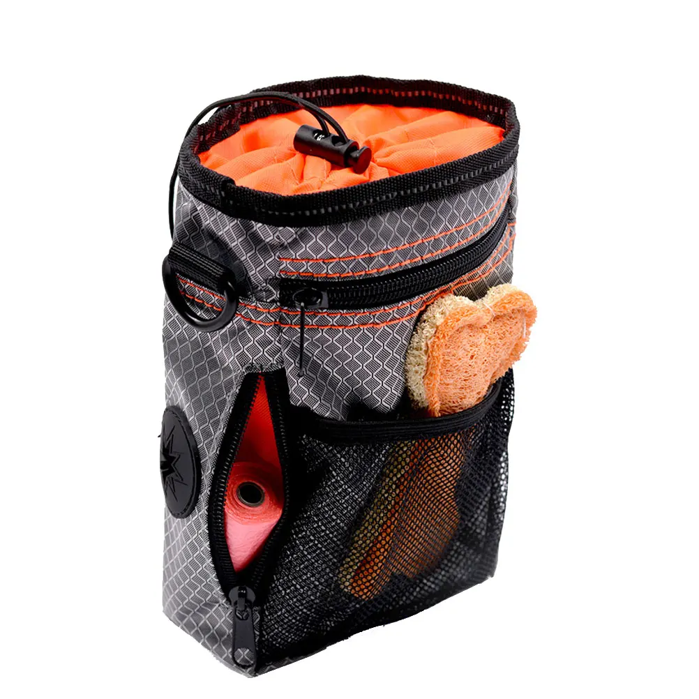 

Pet Garbage Snacks Dog Food Container Treats Storage Training Pouch Bags Large Capacity Adjustable Strap Outdoor Travel Pet