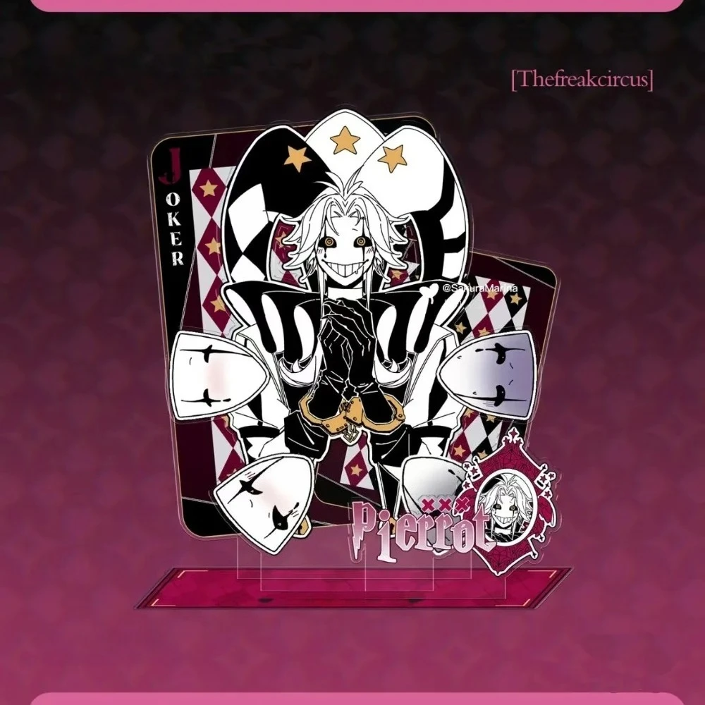 10cm Game The Freak Circus Peripheral Acrylic Stand Figure Plate Desktop Holder Display Ornament Fan Collection Gift Christmas