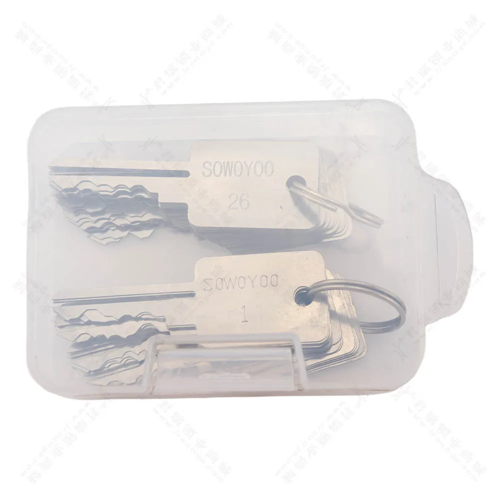 Imagem -04 - Sowoyoo Power Key para Fechaduras Chaves Mestras Multi Ferramenta 48 em 1