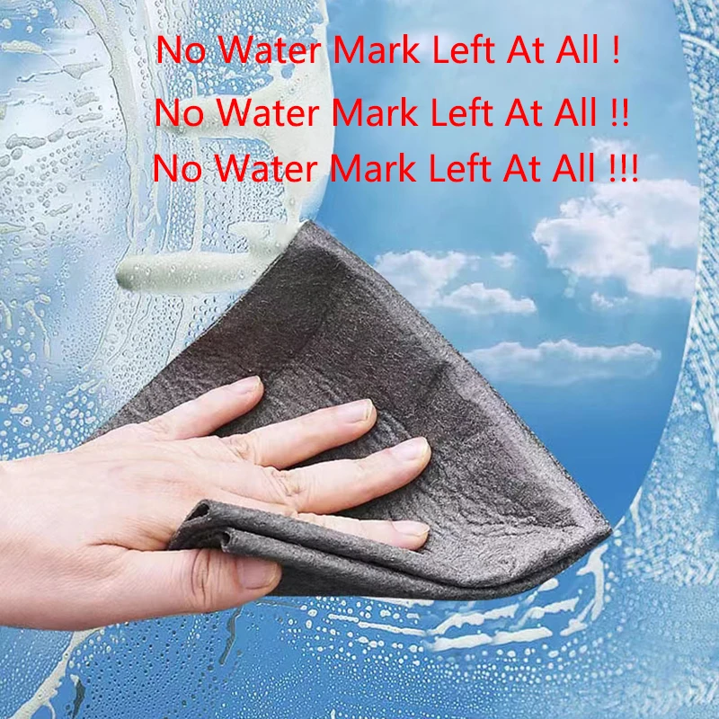 1Pcs Thickened Aquarium Magic Cleaning Cloth No Watermark Glass Wiping Cloth Reusable Window Glass Cleaning Cloth rag Kitchen