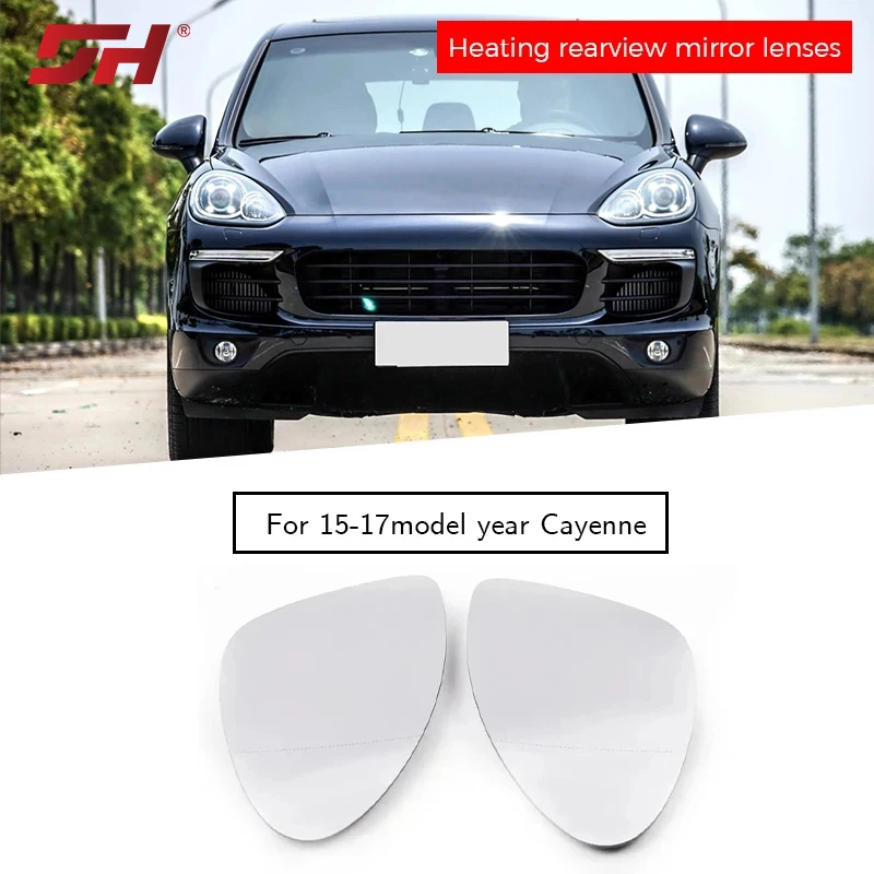 heating Rearview mirror lenses for Porsche Cayenne 958.2 2015-2017