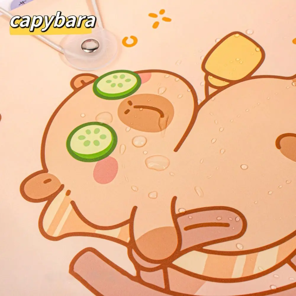Nowa teczka na dokumenty Capybara A4 Cartoon wodoodporna teczka do przechowywania papieru testowego kreatywne portfolio o dużej pojemności