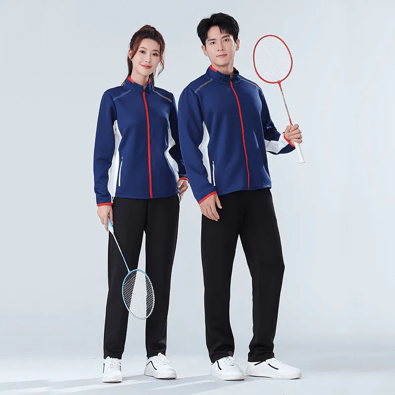 Tracksuit Sport Suit Comprehensive Training Set Tennis Bowling Golf Sportswear Badminton Training Suits with Jersey and Trousers