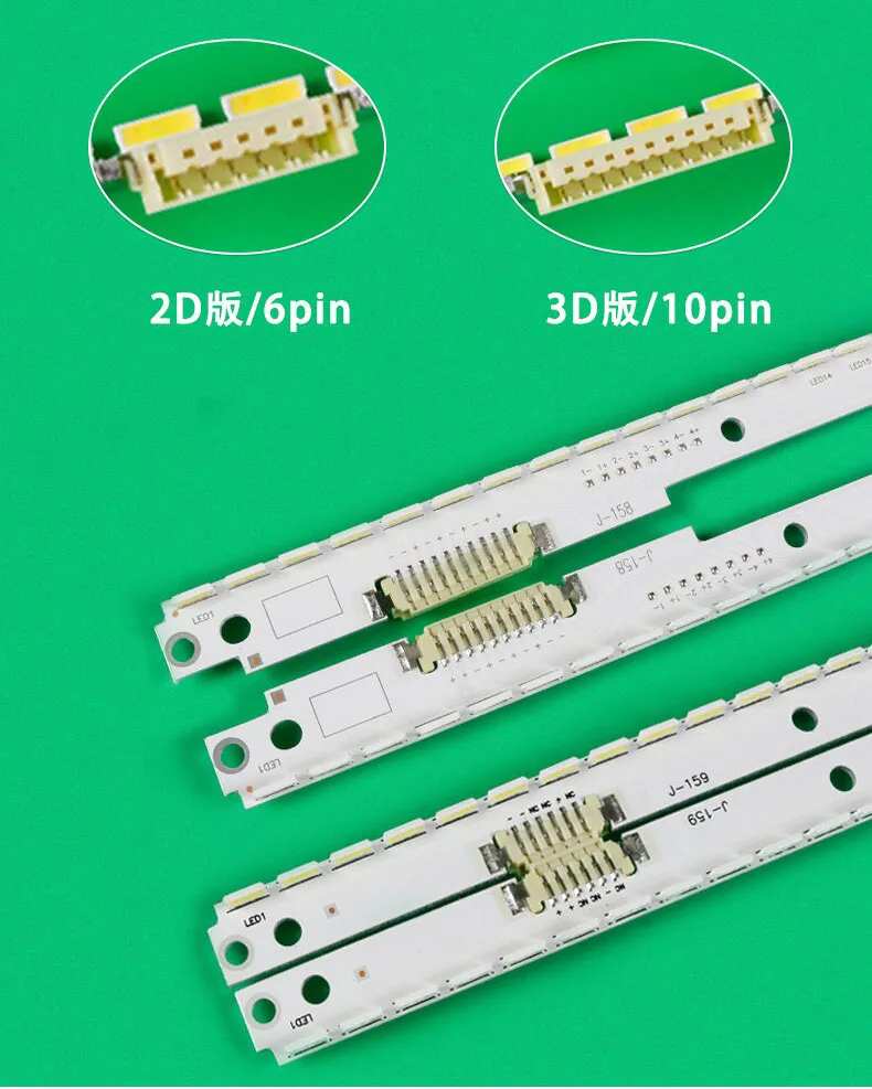 

10pcs/5set LED backlight strip for 2012SVS40 2D 3D UE40ES6710U UE40ES5500 UE40es5500W UA40ES6100 UE40ES6800 V1GE-400SMA-R3