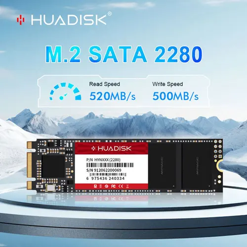 HUADSIK M2 SATA3 SSD 128GB 256GB 512GB disco duro M.2 NGFF 2280 1TB 2TB unidad interna de estado sólido para HP Laptop PC
