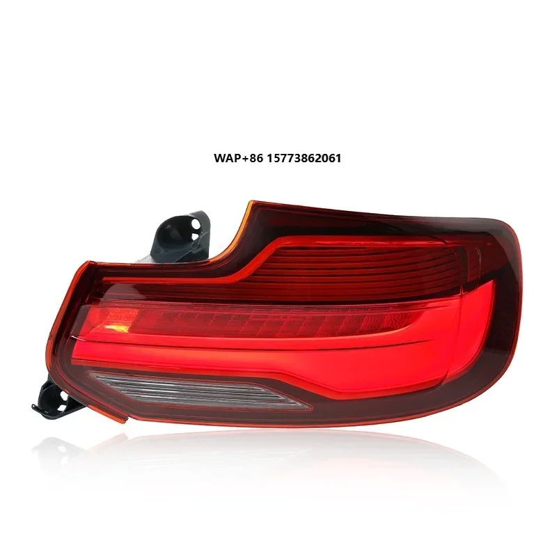 

1 Unit High-End with Red Lens New Steering Brake Taillight at 12V for BMer 2 Series F22 14-21 Modified LED Tail Light Assembly