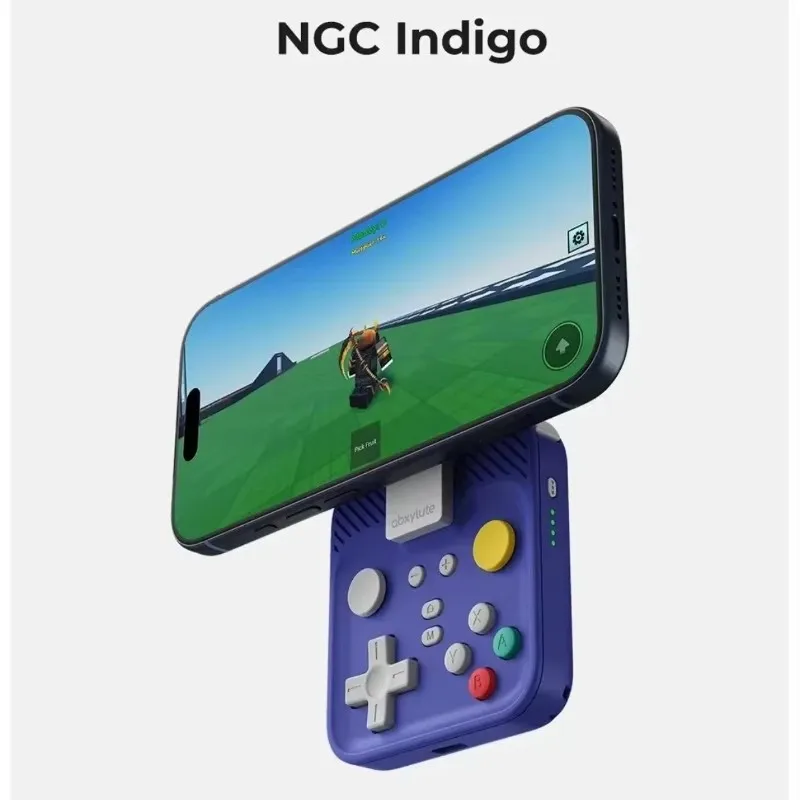 

Abxylute M4 Snap-On Mobile Gampad Phone Controller Magnetic Mobile Mini Gampad Retro Portable MagSafe Snap IOS/Android/Switch