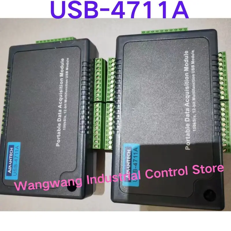 Second-hand test OK , Data acquisition card module USB-4711A