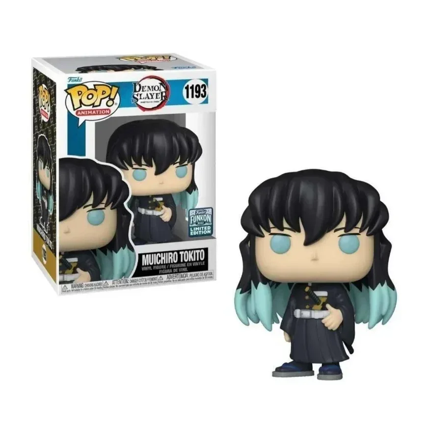 FUNKO POP 25 Styles Demon Slayer ENMU 1158# KANROJI 1306# IGURO 1395# NEZUKO 883# 1264# KAMADO 873# 868# Vinyl Figure Model Toys