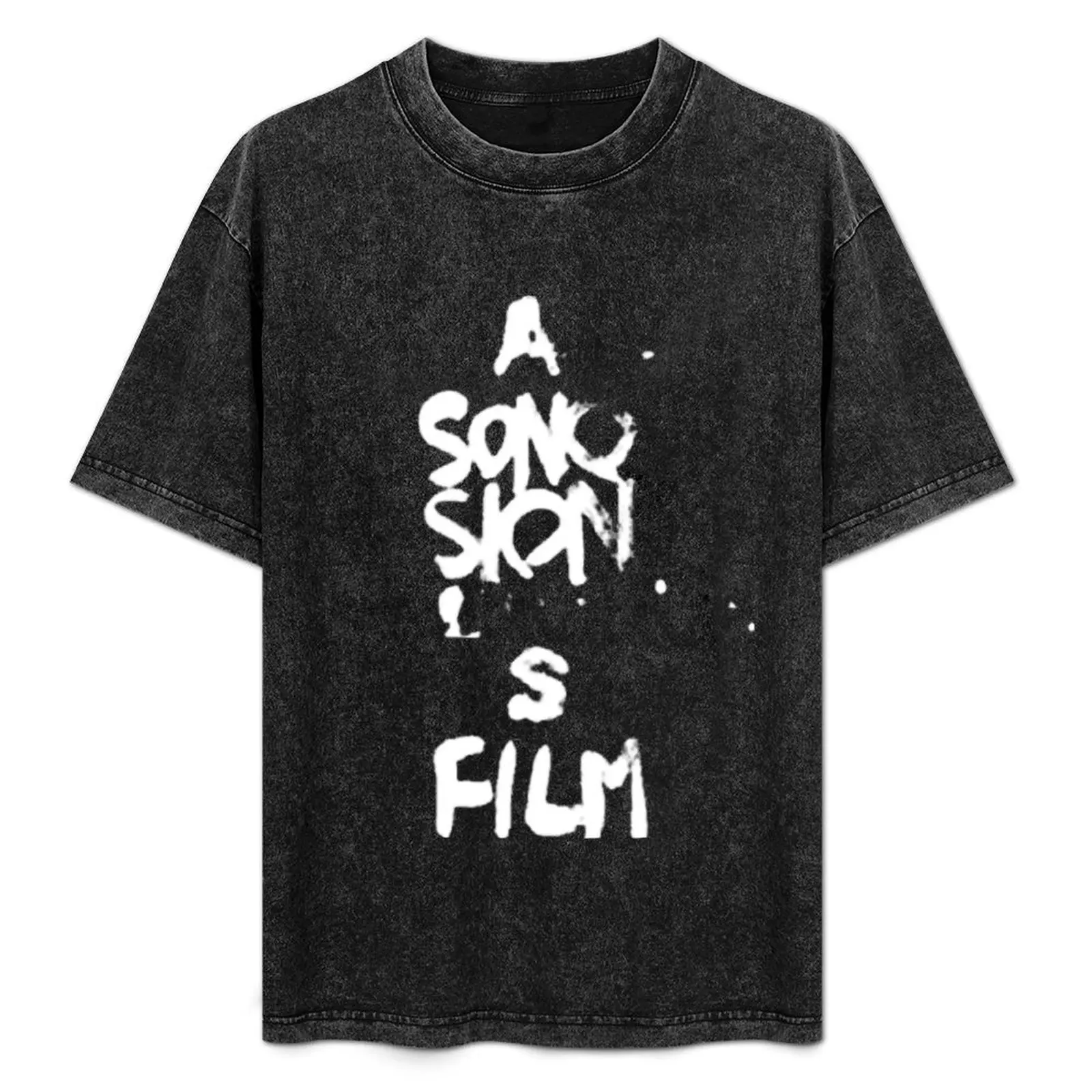 

A SONO SION'S FILM T-Shirt Plus Size Lightweight Top