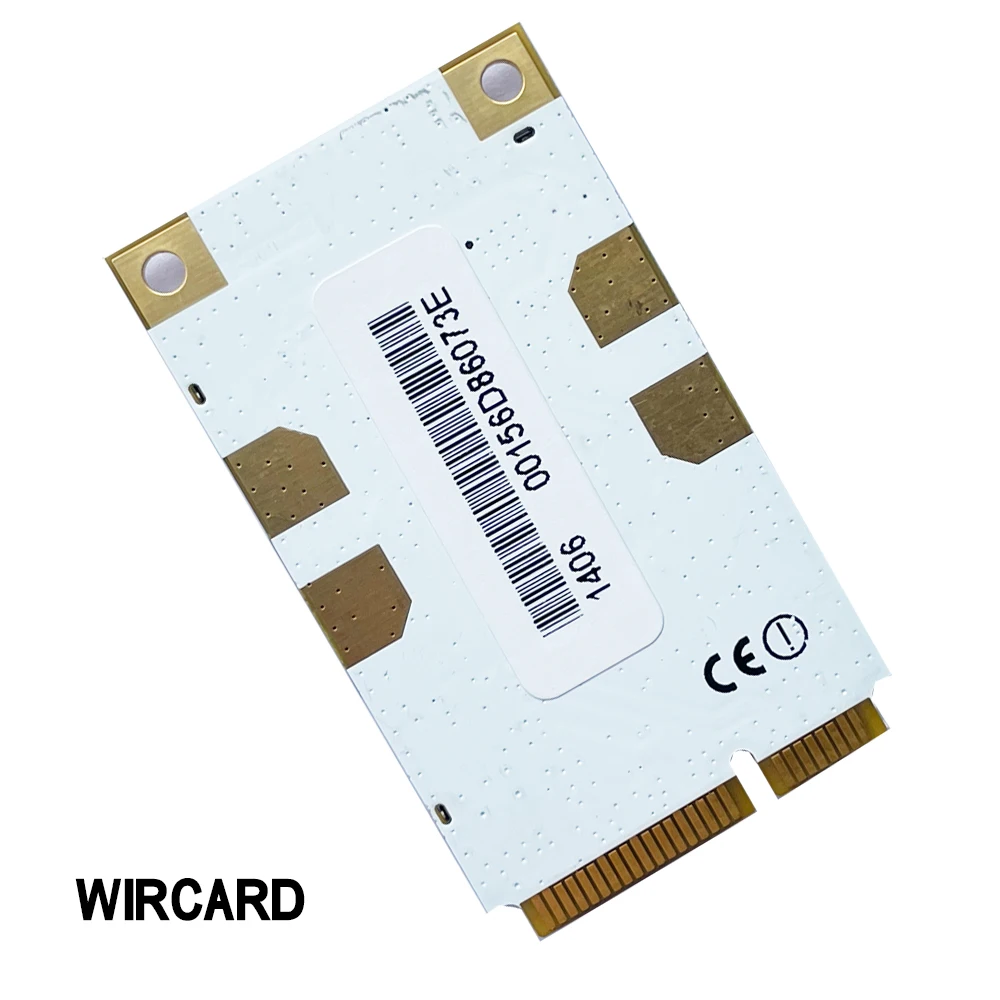 WIRCARD SR71-E AR9280 802.11 A/B/G/N MINI PCI-E 400mw Hi-Power 802.11bgn ثنائي النطاق 2.4 جيجا هرتز 5 جيجا هرتز 2x2 MIMO وحدة لاسلكية