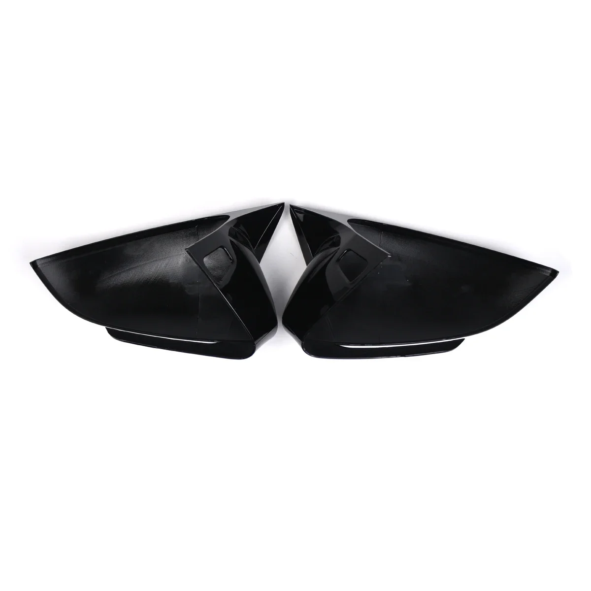2PCS Car Rear View Mirror Cover Caps For VW ID.4 ID.5 Electric Motor E21 E39 2021-2024 For Skoda Enyaq iV Electric Motor 5AZ