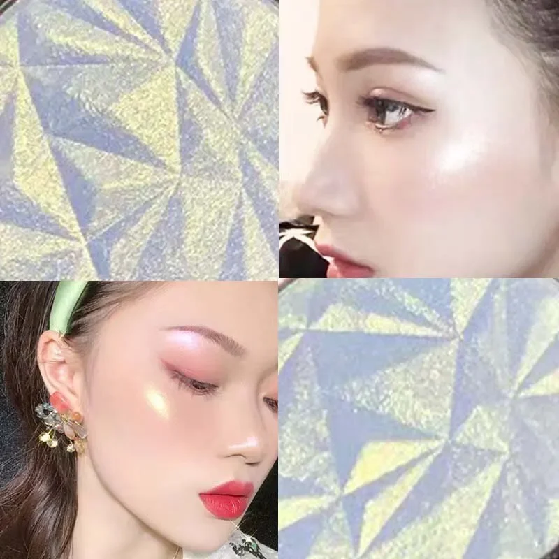 Brighten And Modify The Face Shadow Powder Diamond Highlight Powder Blusher Fairy Glitter Powder Beautify The Face Pearl Explode