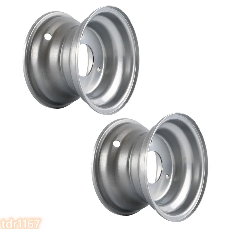 

TDPRO 6 inch ATV Wheel Rim 3 Holes Fits 145/70-6 Tire Go Kart Mini Bike Quad Silver