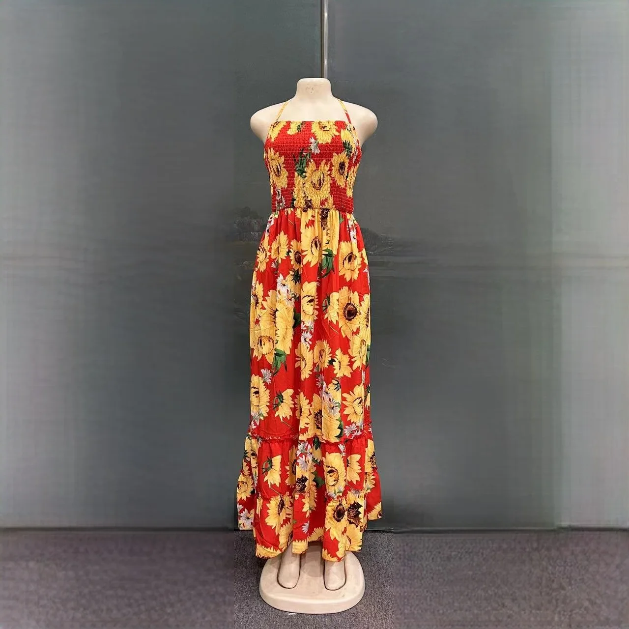 2025 новые модные повседневные женские осенние тонкие подтяжки из полиэстера с открытой спиной, сексуальные подтяжки с v-образным вырезом в африканском стиле и летним принтом