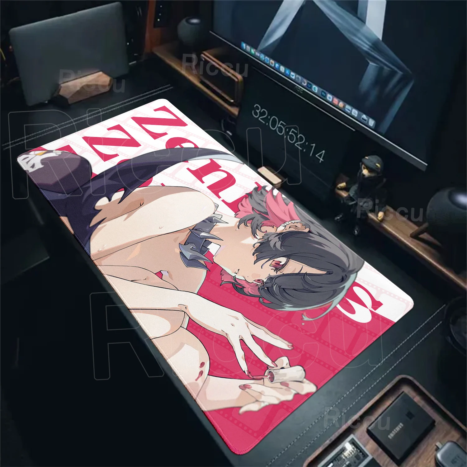 Zenless Zone Zero Ellen Joe Mouse Pad Gaming Accessories Computer Mousepad Anime ZZZ Keyboard Office Pads XXL Rubber Mouse Mats