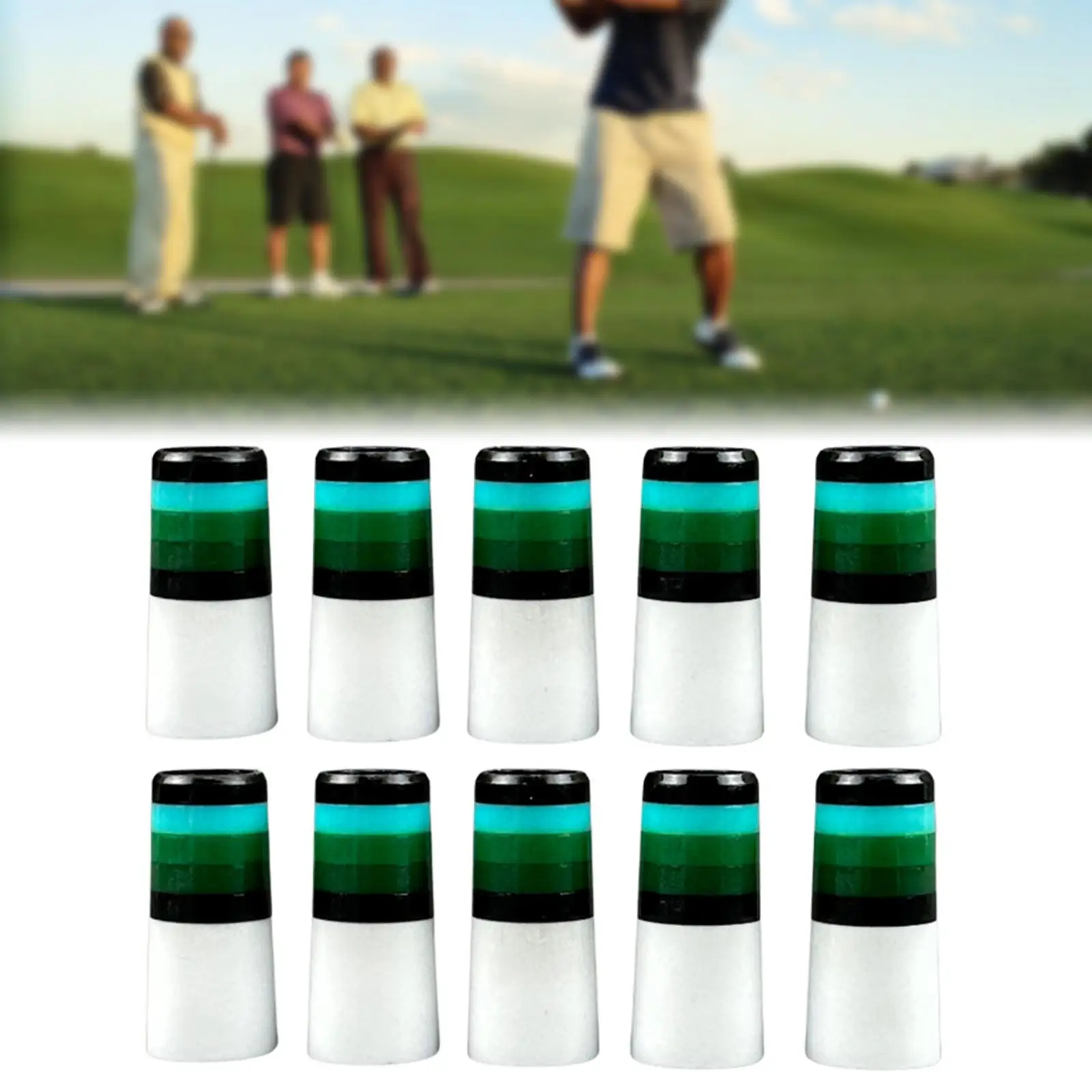 

10x Golfing Club Ferrules Repairs Golf Club Parts Cover Golf Iron Ferrules