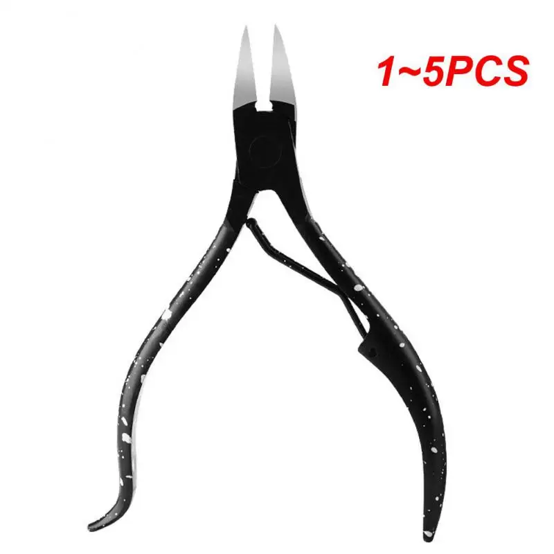 1~5PCS Toe Nail Clippers Remove Dead Skin Nail Correction Nippers Ingrown Toenail Cuticle Scissor Edge Cutter Thick Pedicure