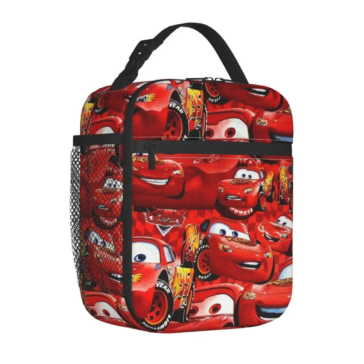 Lightning Mcqueen Cars Galaxy Insulated Lunch Bags Large Lunch Container Thermal Bag Lunch Box Tote School Picnic Food Bag