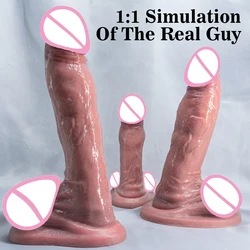 Super Big Dildos Super Large Penis Sex Toy For Women Silicone Powerful Suction Cup Anal Soft Penis Sex Tools for Women Adults 18