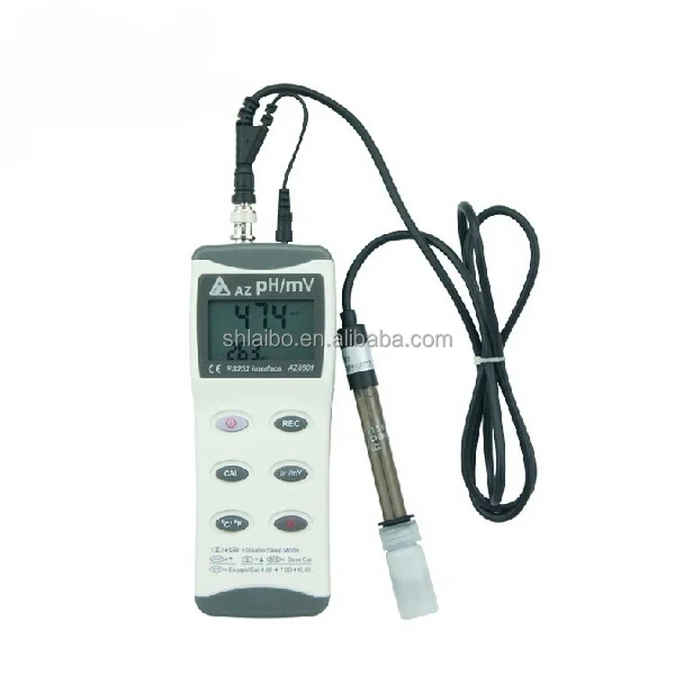 NEW Original AZ8601 Portable phmetro for Quick pH Analysis with pH Buffer Solution Excellent Aquarium Test Kit