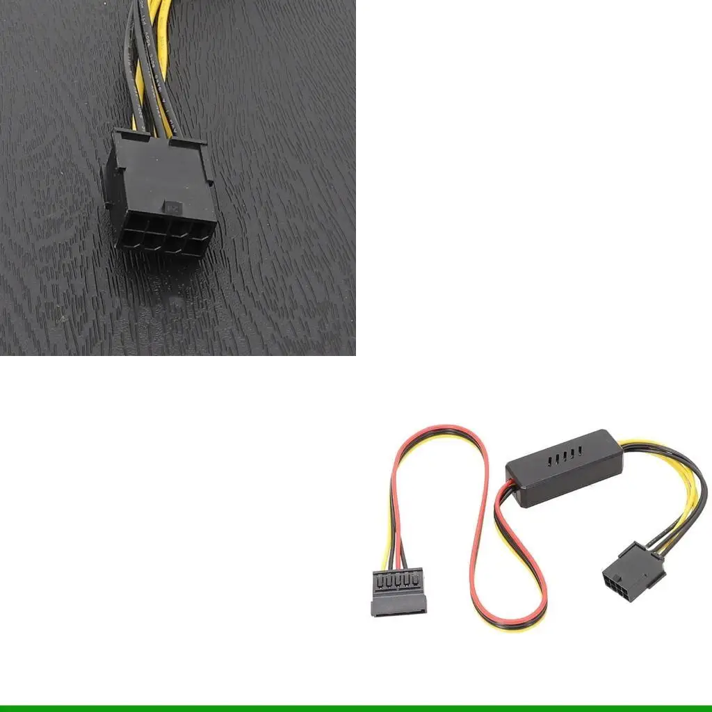 

U55C Прочный 8-контактный кабель адаптера питания для жесткого диска 12 В в кабель с платой снижения напряжения и