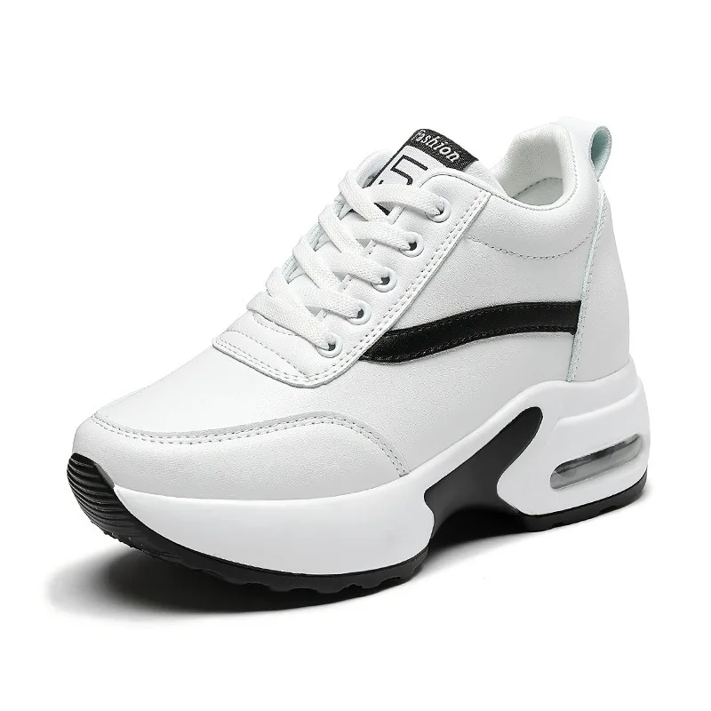 Модная амортизирующая обувь, увеличивающая рост, женские корзины, спортивные повседневные кроссовки, женские нескользящие кроссовки высокого качества