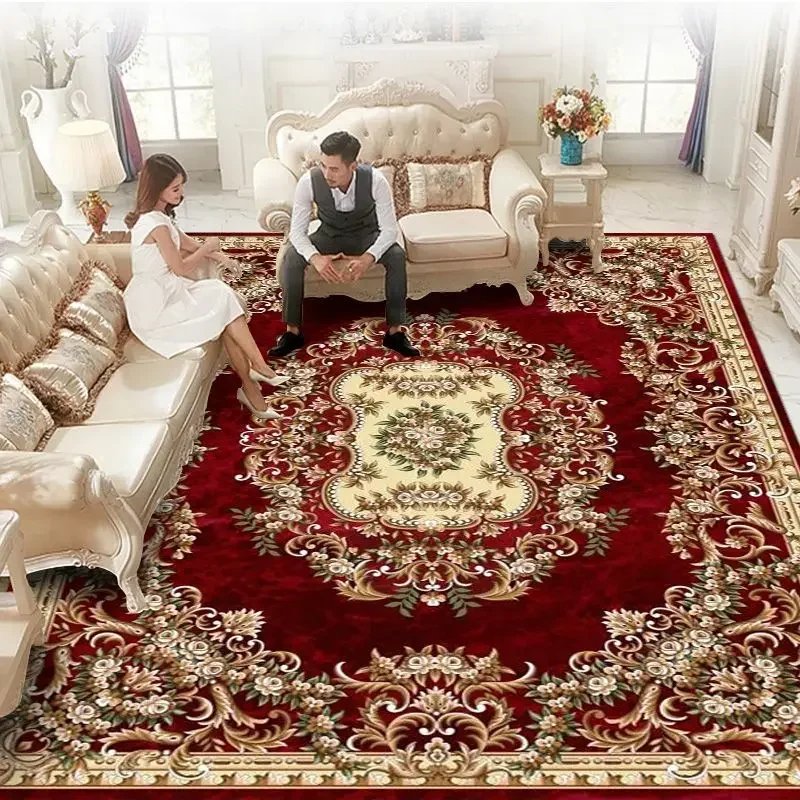 European Luxury Carpets for Living Room 200x300 Decoration Home Large Area Rugs Bedroom Decor Lounge Rug Washable Floor Mats