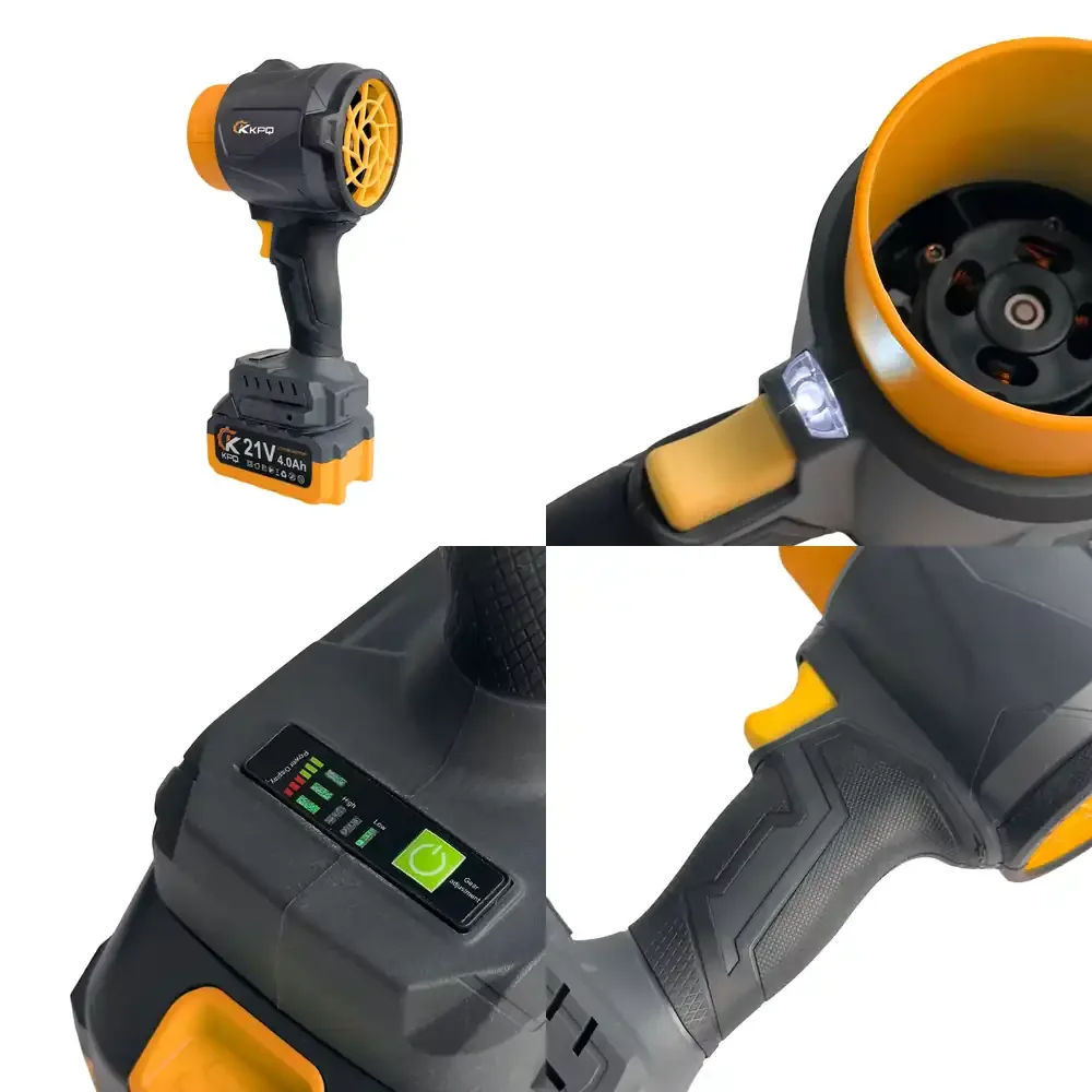 

High Power Portable Air Blower for Dust Leaf Snow and Vacuum Cleaner for Indoor Cleaning Violent Fan for Home Garage