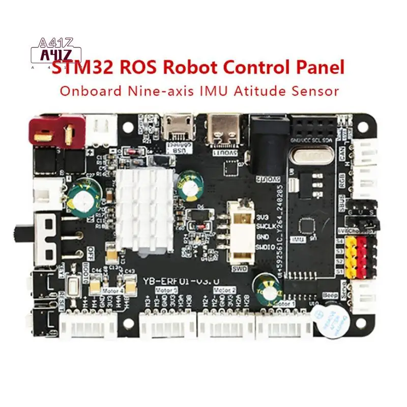 

Плата управления роботом A41Z-Ros Ros2 со Stm32f103rct6 Imu для Raspberry Pi Jetson Robotics