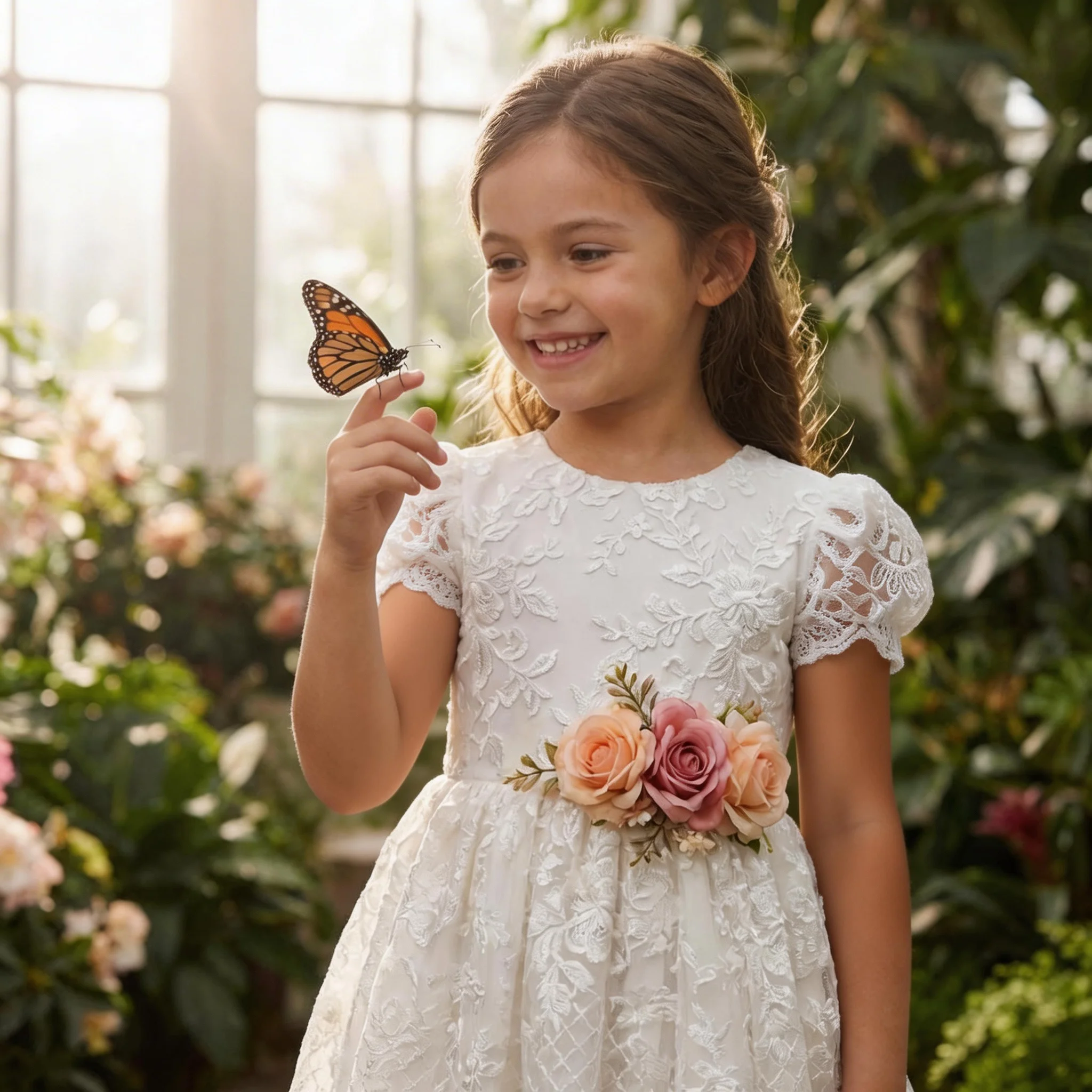 abito-da-damigella-personalizzato-con-motivo-in-pizzo-bianco-design-traforato-fiori-3d-manica-corta-per-matrimoni-compleanni-feste-e-banchetti