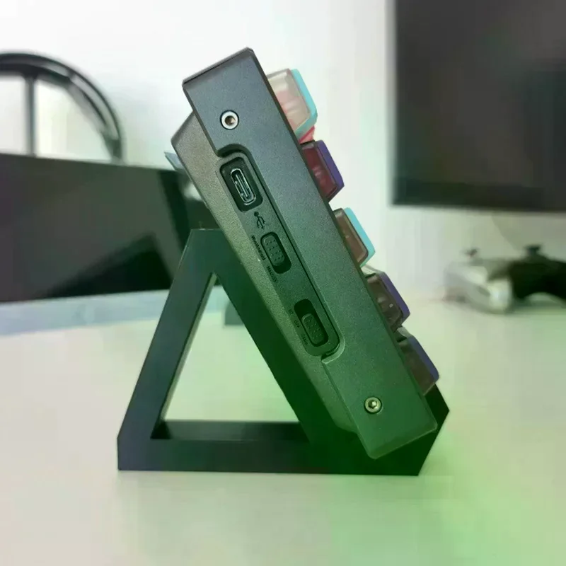 1 Pair 3D Printing Keyboard Display Stand For Computer Mechanical Keyboard Holder Layer Rack Tray