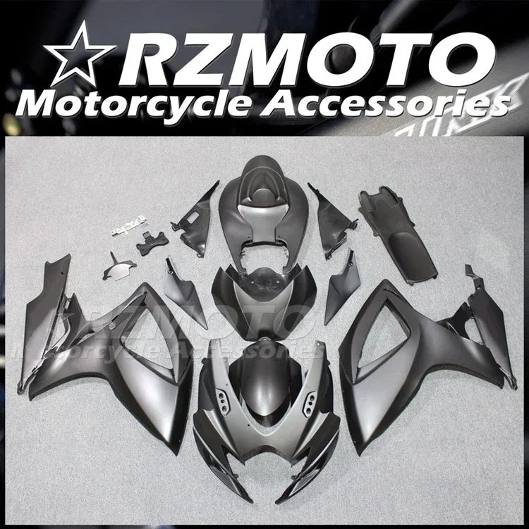 

Injection Mold New ABS Fairings Kit Fit For Suzuki GSX-R600 750 K6 2006 2007 06 07 Bodywork Set Black Matte