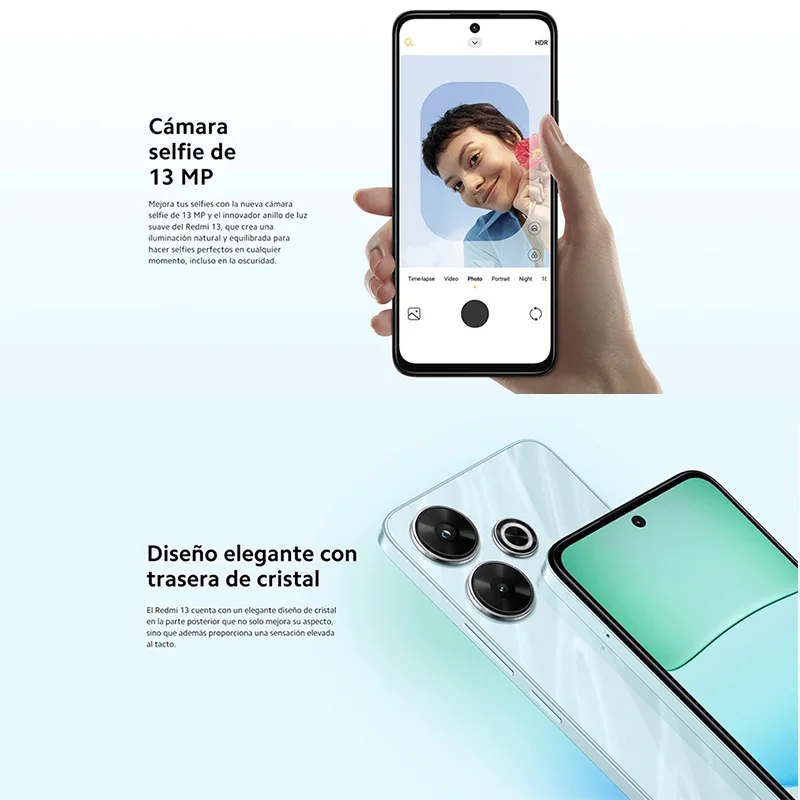 Xiaomi redmi 13 smartphones media tek helio G91-Ultra 108mp 5030mah kamera 33w schnell aufladen 90hz bildschirm globale version