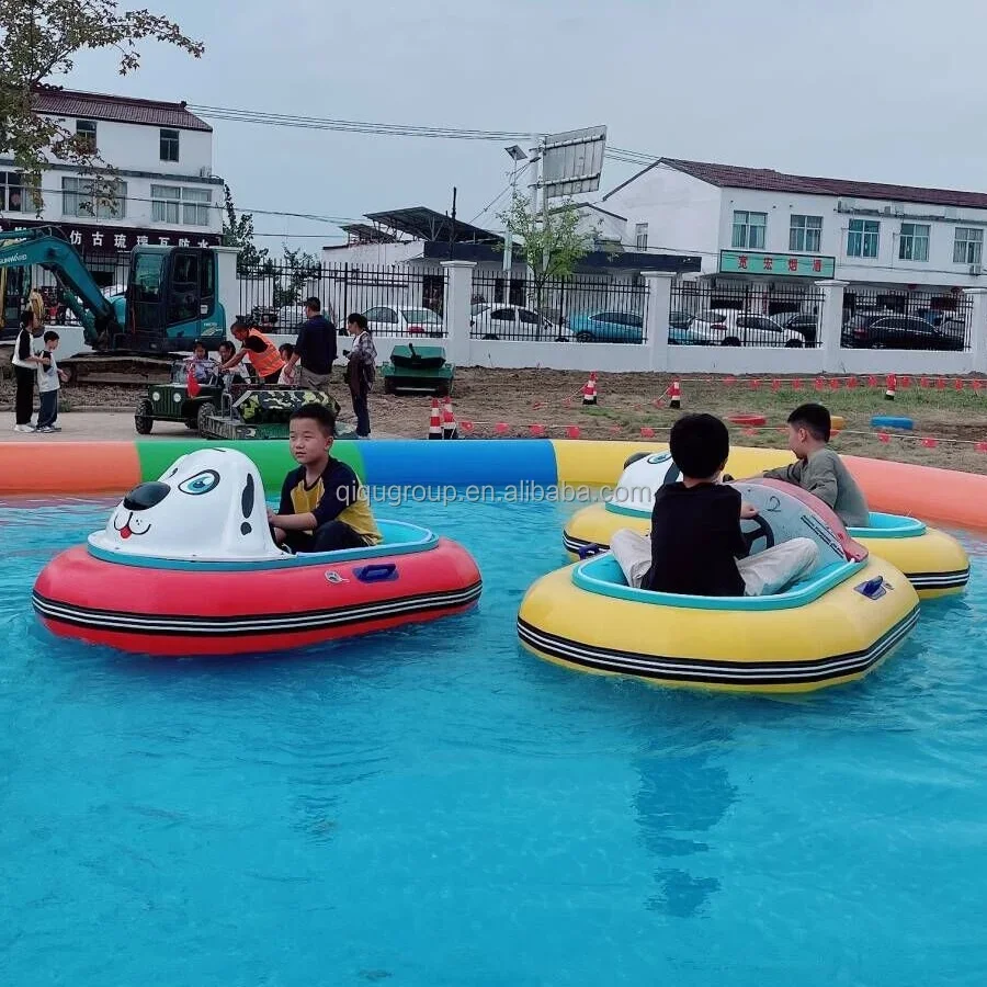 

Outdoor entertainment commercial use kiddie electric inflatable bumper boats