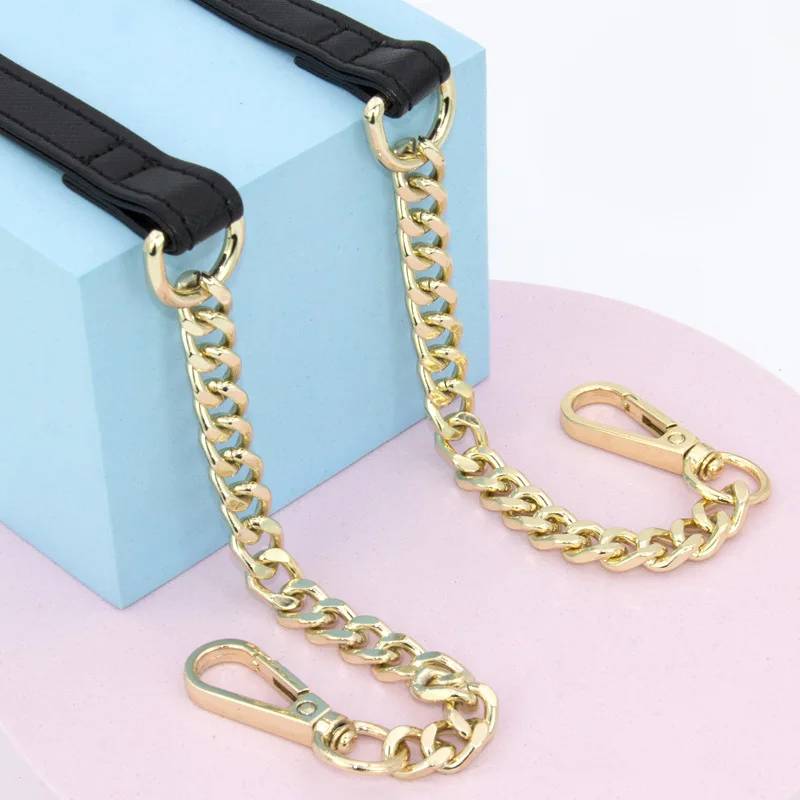 Women 1.5CM Wide Shoulder Bag Strap Chain Strap Crossbody Bag Handles Adjustable Replacement Strap for Bags Belts Correa Bolso