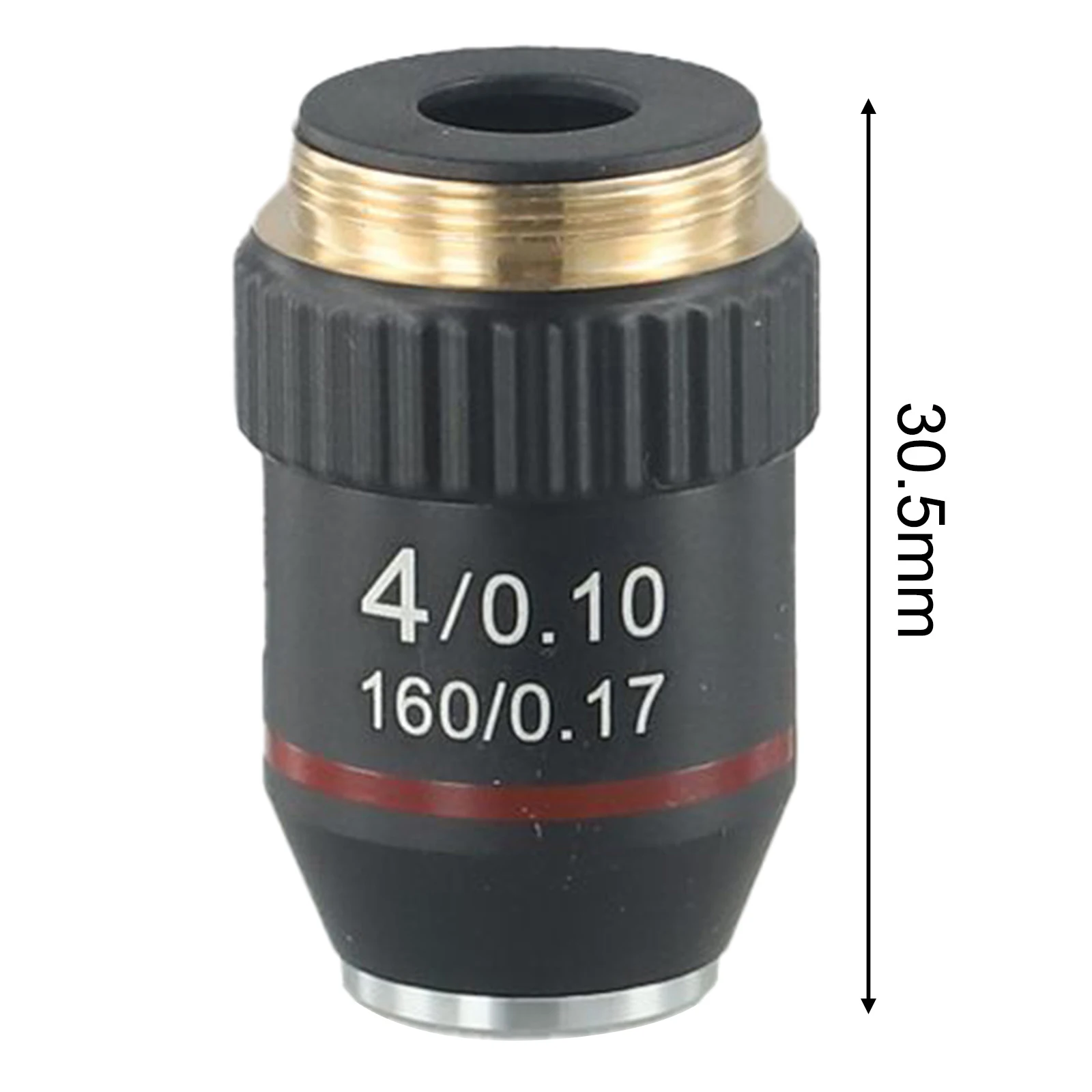 

Infinity-corrected Lens 160mm Objective Lens Coated Optical Parts Corrected Chromatic Aberration Corrected Spherical Aberration