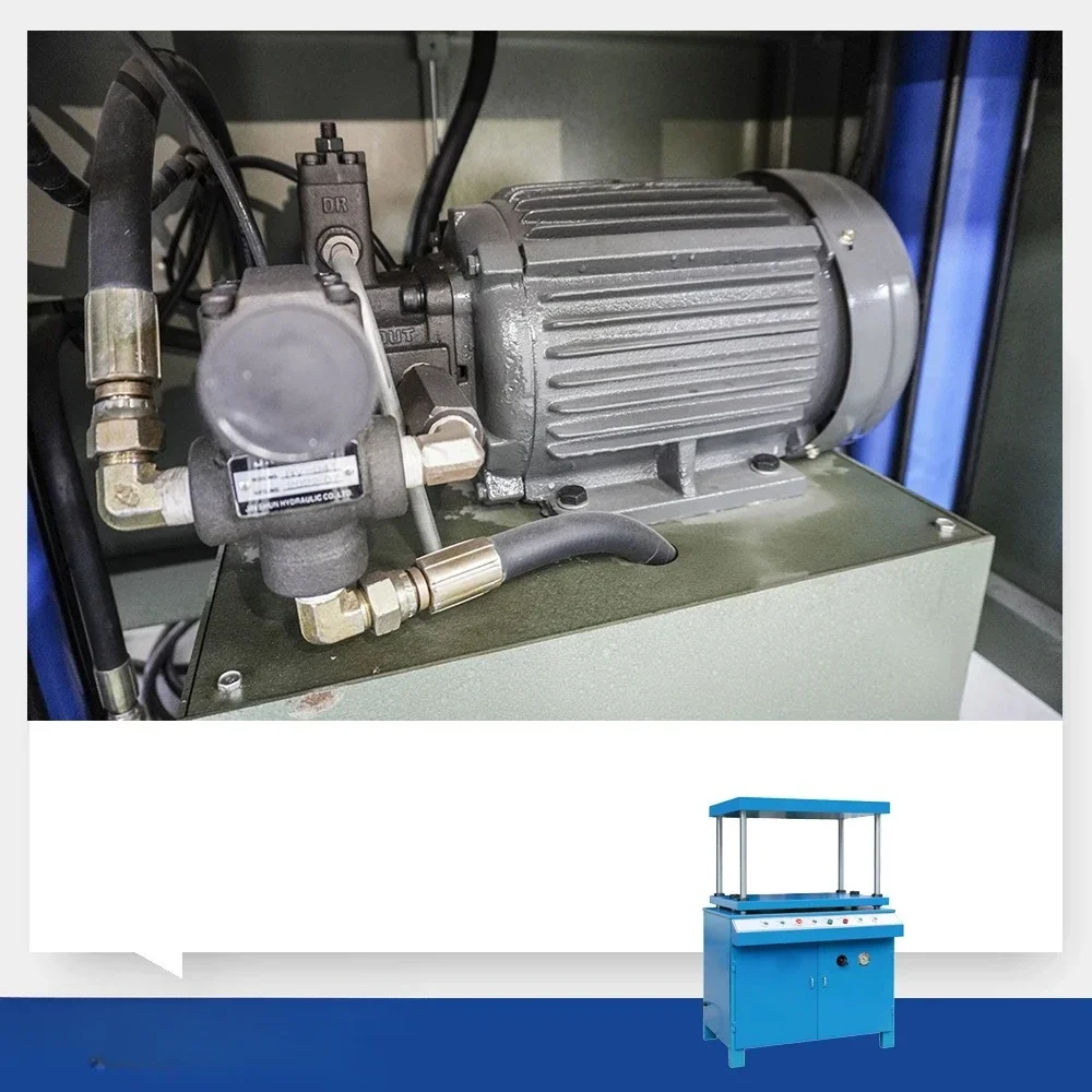 Semi-Automatic Hydraulic Book Block Press Double Direction Flat Post Printing Press for Book Binding in Metal