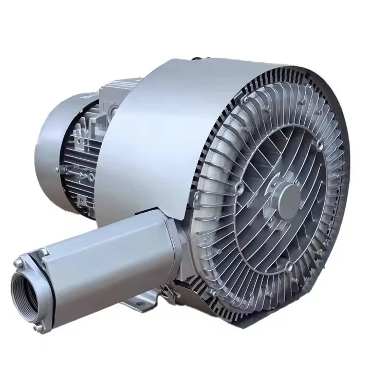 Double Impeller High Pressure Fan 2RB-720-7HH57 7.5KW Aerator Vacuum Adsorption Sewage Treatment